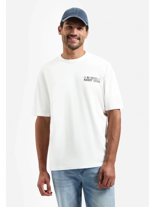 T-SHIRT HEAVY INTERLOCK MARKET SQUARE