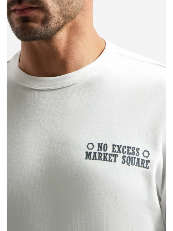 T-SHIRT HEAVY INTERLOCK MARKET SQUARE
