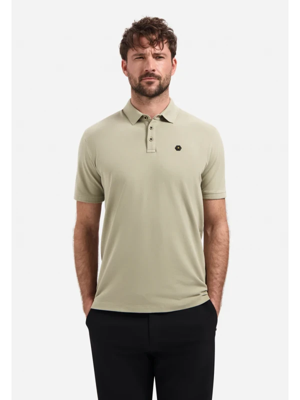 ΠΟΛΟ ΑΠΟ ΒΑΜΒΑΚΕΡΟ ΠΙΚΕ GARMENT DYED