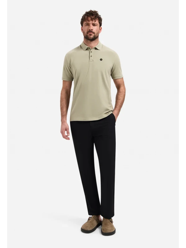 ΠΟΛΟ ΑΠΟ ΒΑΜΒΑΚΕΡΟ ΠΙΚΕ GARMENT DYED