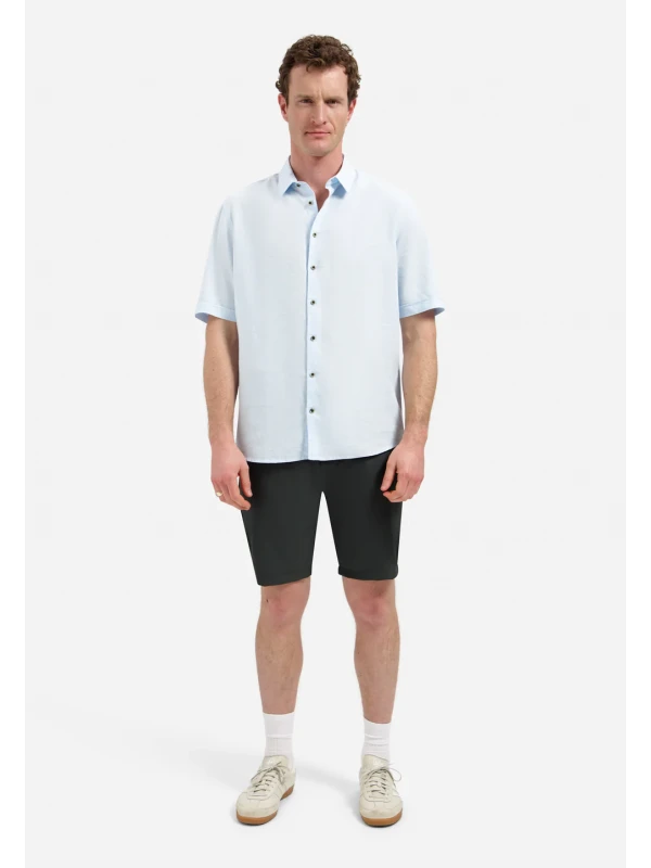 ΜΟΝΟΧΡΩΜΟ KONTOMANIKO ΠΟΥΚΑΜΙΣΟ LINEN BLEND
