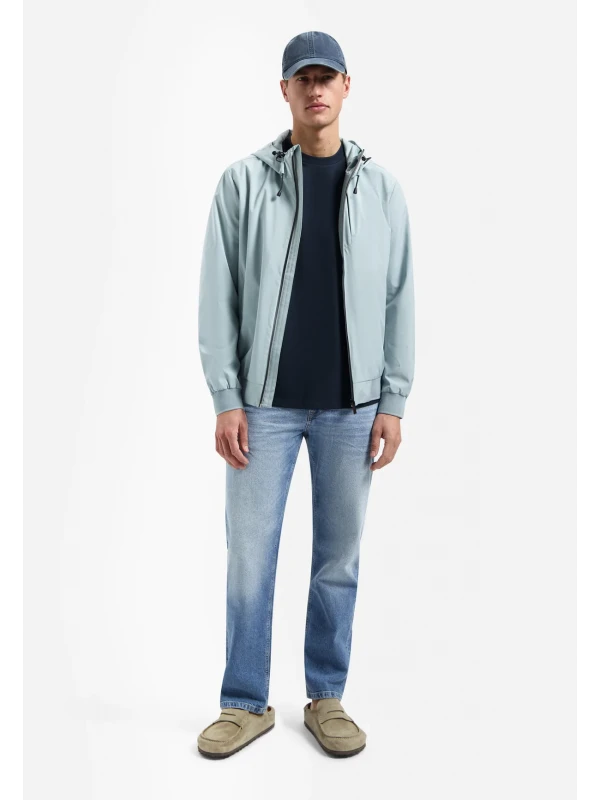 WATER REPELLENT ΜΠΟΥΦΑΝ SHORT FIT HOODED