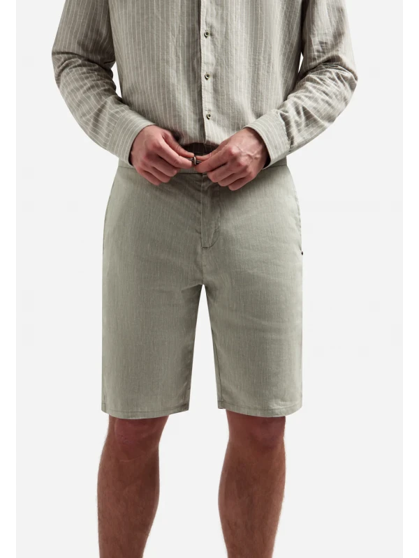 ΒΕΡΜΟΥΔΑ CHINO LINEN BLEND