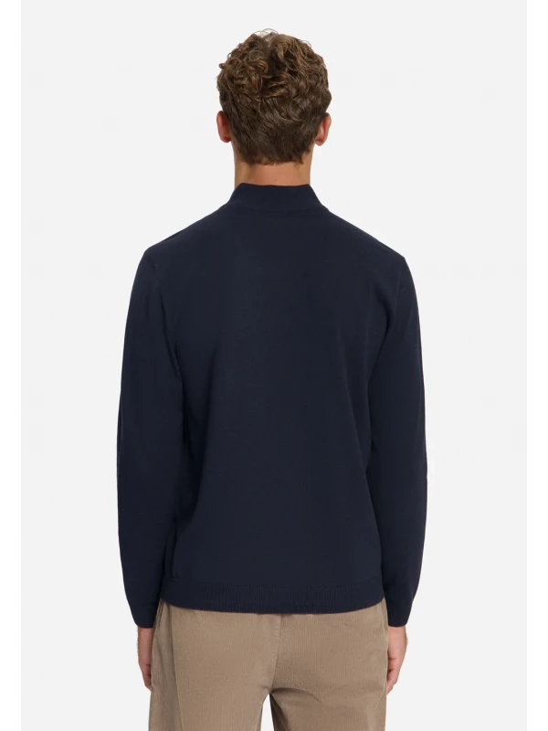 ΠΛΕΚΤΟ HALF ZIP MELANGE