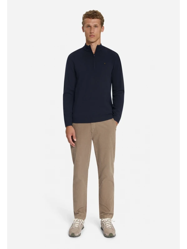 ΠΛΕΚΤΟ HALF ZIP MELANGE