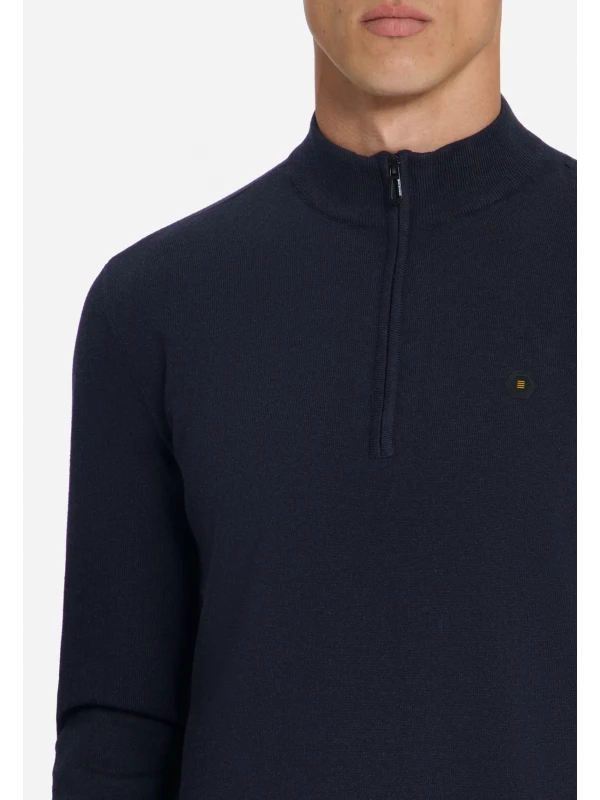 ΠΛΕΚΤΟ HALF ZIP MELANGE