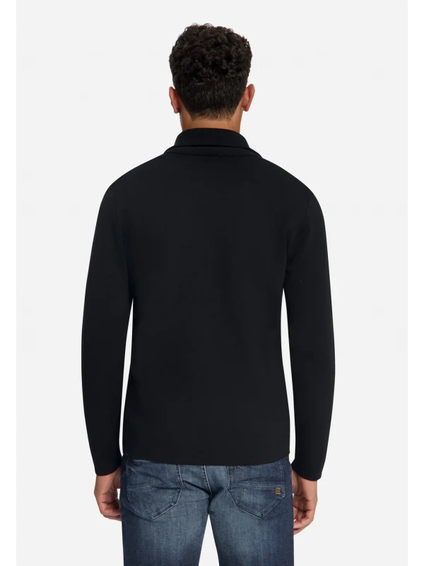 ΠΛΕΚΤΟ WING COLLAR HALF ZIP RELIEF