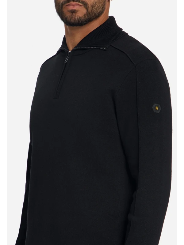 ΠΛΕΚΤΟ WING COLLAR HALF ZIP RELIEF
