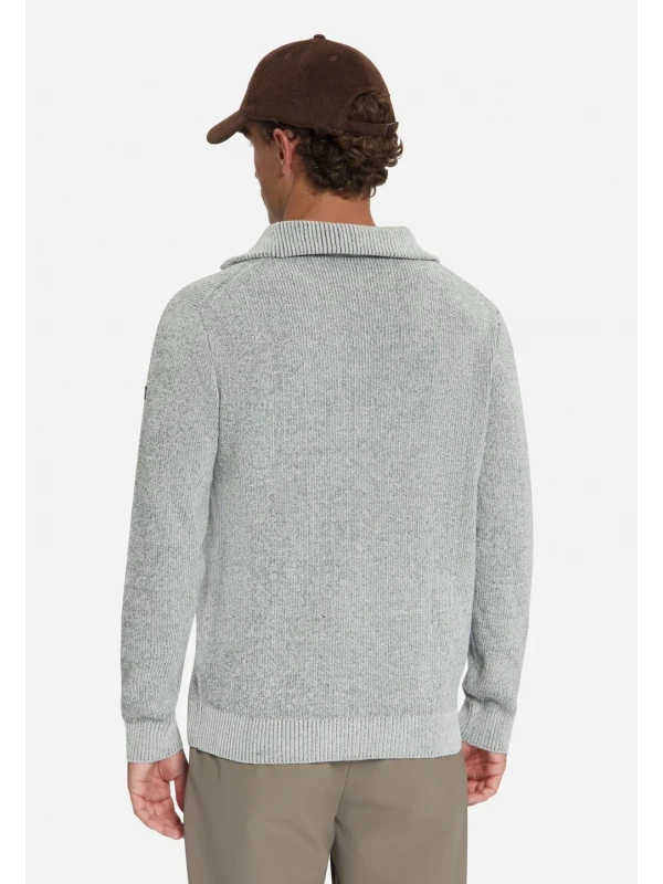 ΠΛΕΚΤΟ HALF ZIP HIGH NECK LIGHT WEIGHT CHENILLE