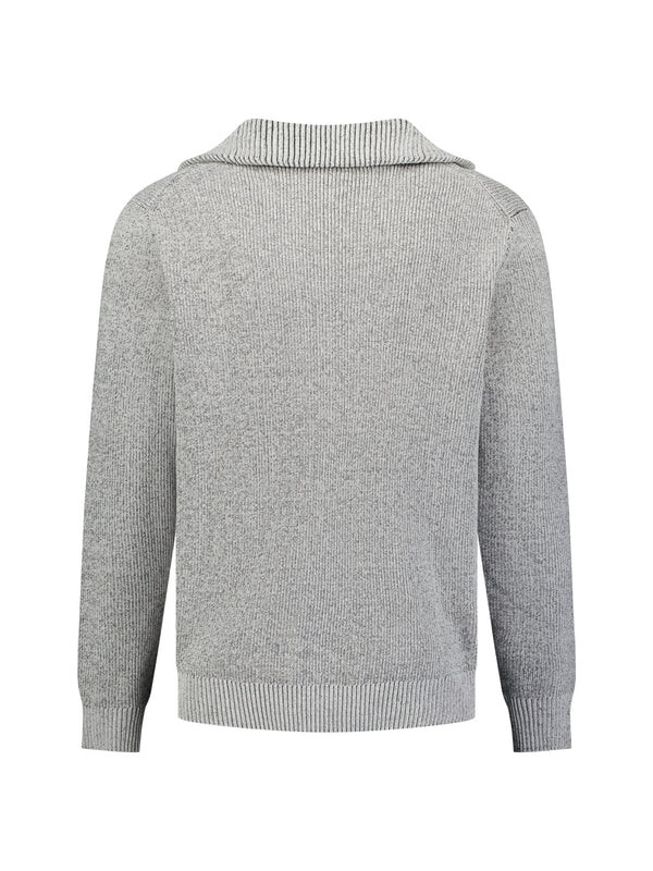 ΠΛΕΚΤΟ HALF ZIP HIGH NECK LIGHT WEIGHT CHENILLE