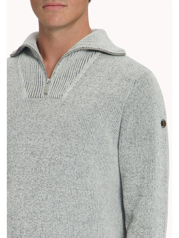 ΠΛΕΚΤΟ HALF ZIP HIGH NECK LIGHT WEIGHT CHENILLE