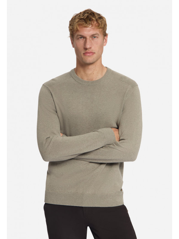 ΠΛΕΚΤΟ CREWNECK SOFT MELANGE