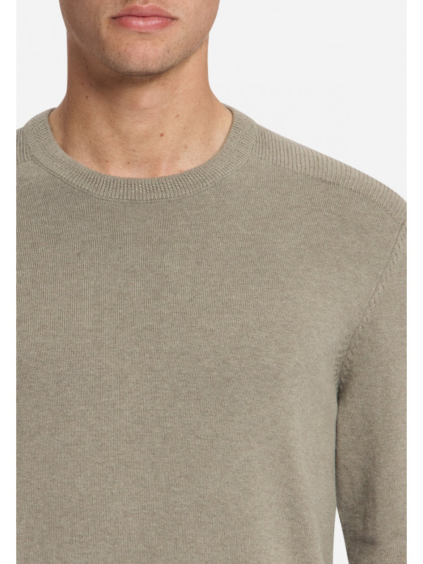 ΠΛΕΚΤΟ CREWNECK SOFT MELANGE