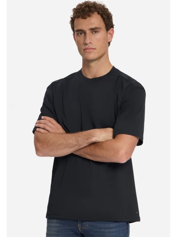 T-SHIRT SOLID HEAVY INTERLOCK
