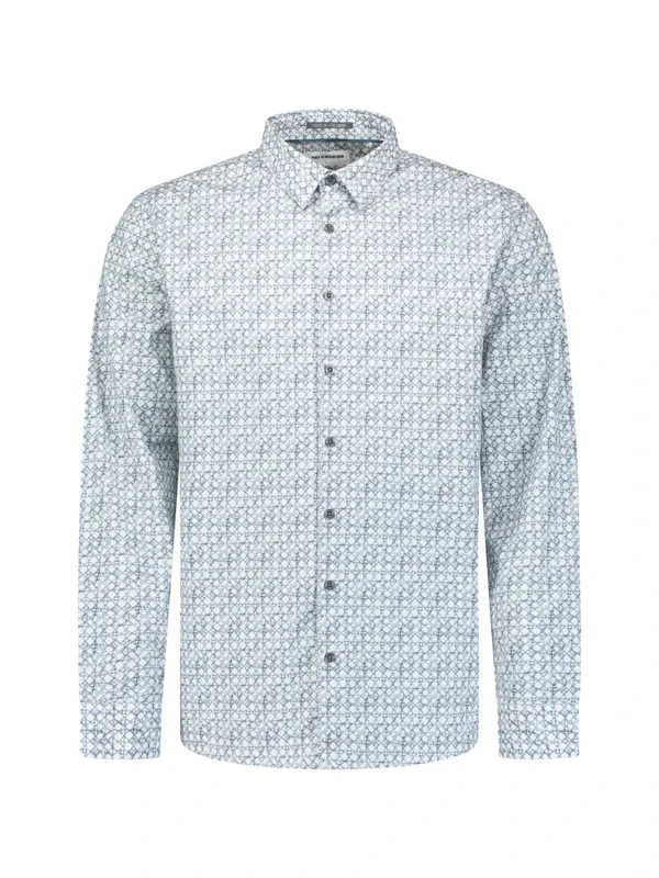 SHIRT STRETCH ALLOVER PRINTED