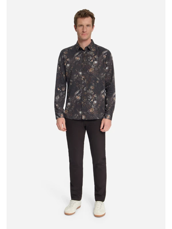 ΠΟΥΚΑΜΙΣΟ ALLOVER PRINTED SATIN WEAVE