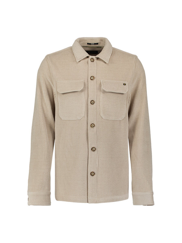 OVERSHIRT FULL BUTTON STRETCΗ ΚΟΤΛΕ