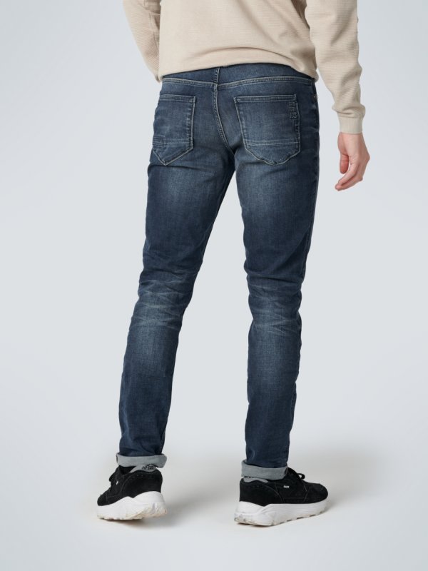 SLIM FIT STONEWASHED STRETCH DENIM