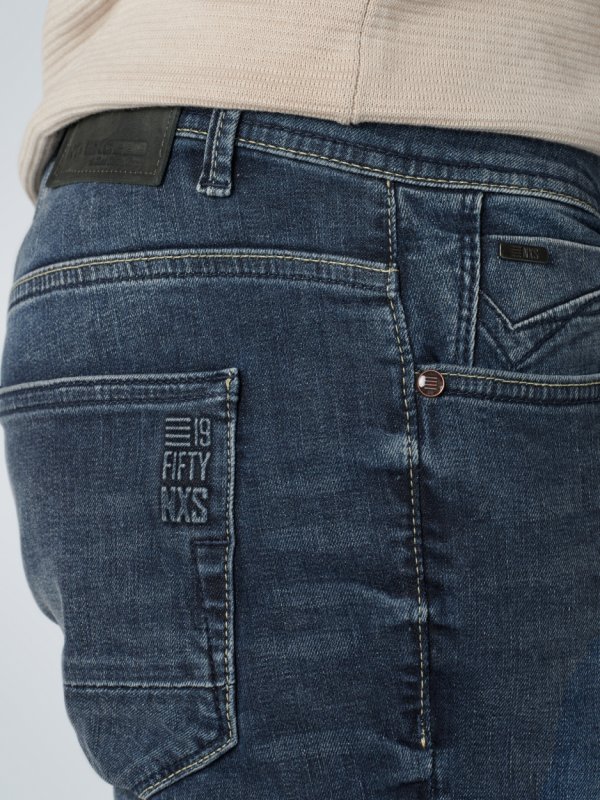 SLIM FIT STONEWASHED STRETCH DENIM