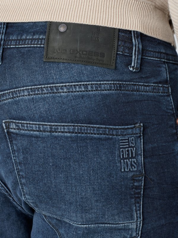 SLIM FIT DARK BLUE JEAN JOG