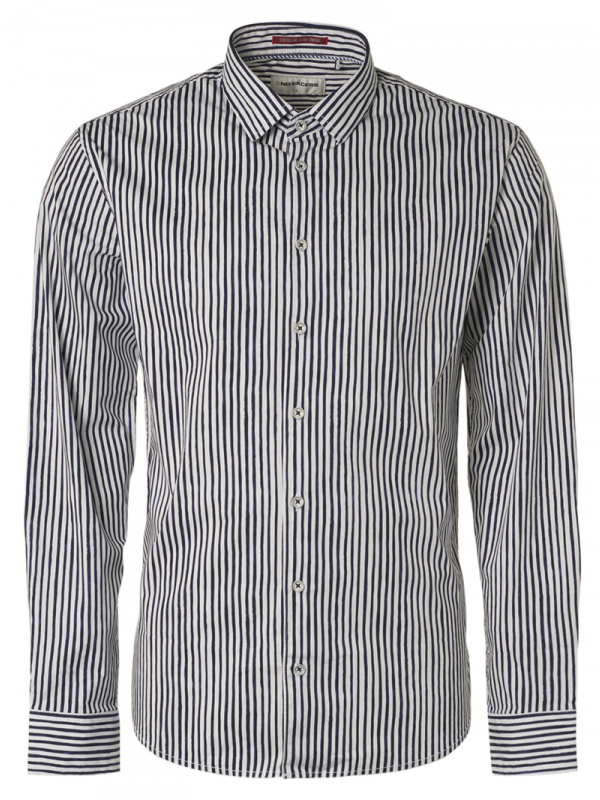 ΠΟΥΚΑΜΙΣΟ STRETCH DIGITAL ALL OVER PRINTED NAVY