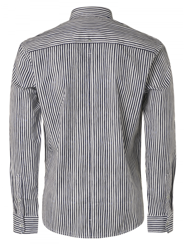 ΠΟΥΚΑΜΙΣΟ STRETCH DIGITAL ALL OVER PRINTED NAVY