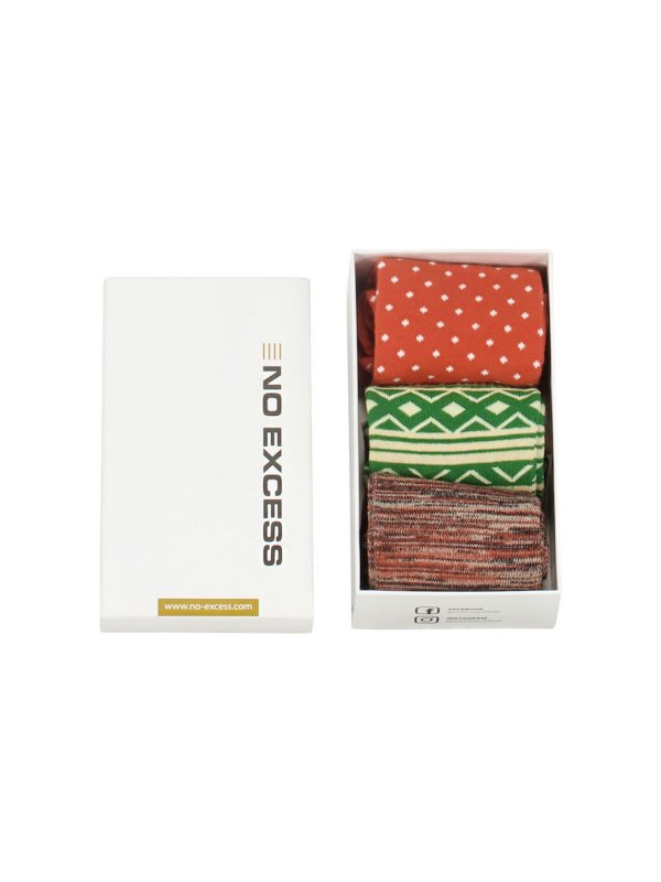 ΣΕΤ ΤΡΙΑ ΖΕΥΓΑΡΙΑ ΚΑΛΤΣΕΣ NO EXCESS GIFT BOX