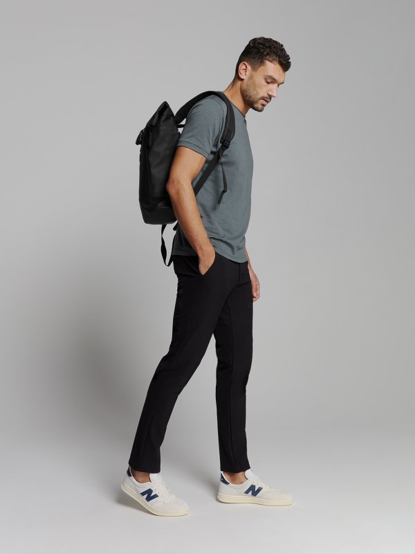 FOLDED TOP WATERPROOF BACKPACK