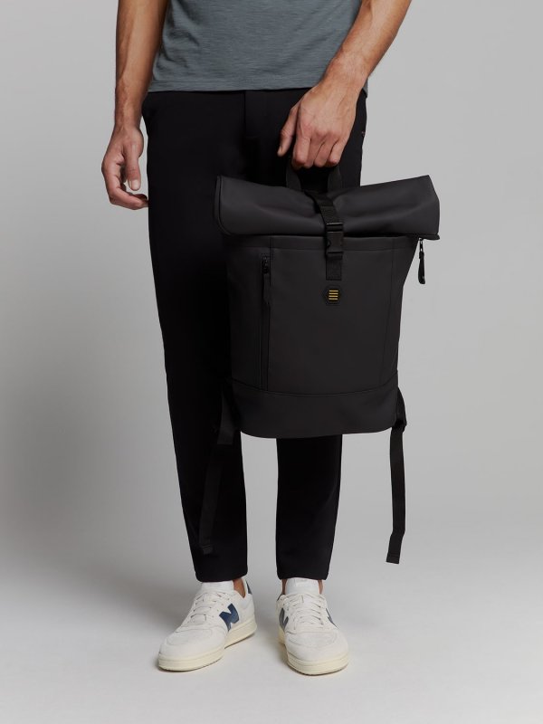 FOLDED TOP WATERPROOF BACKPACK