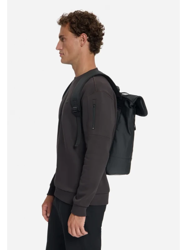FOLDED TOP WATERPROOF BACKPACK