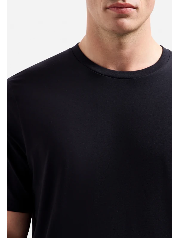 ΜΟΝΟΧΡΩΜΟ T-SHIRT STRETCH RELAXED FIT