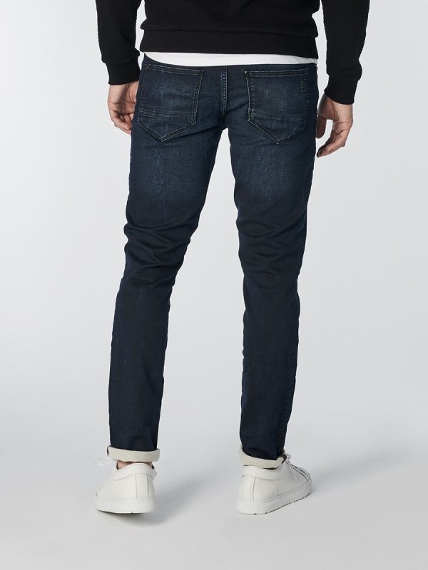SLIM FIT BLUE BLACK JEAN JOG