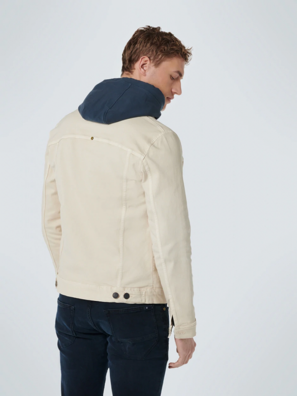 ΜΠΟΥΦΑΝ CREAM DENIM STRETCH