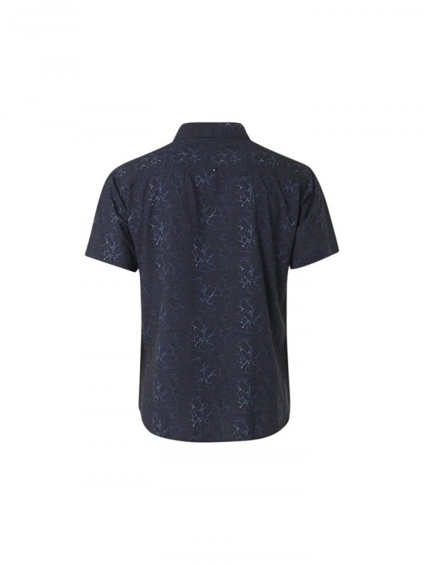 KONTOMANIKO ΠΟΥΚΑΜΙΣΟ ALL OVER PRINTED RESORT COLLAR RESPONSIBLE CHOICE