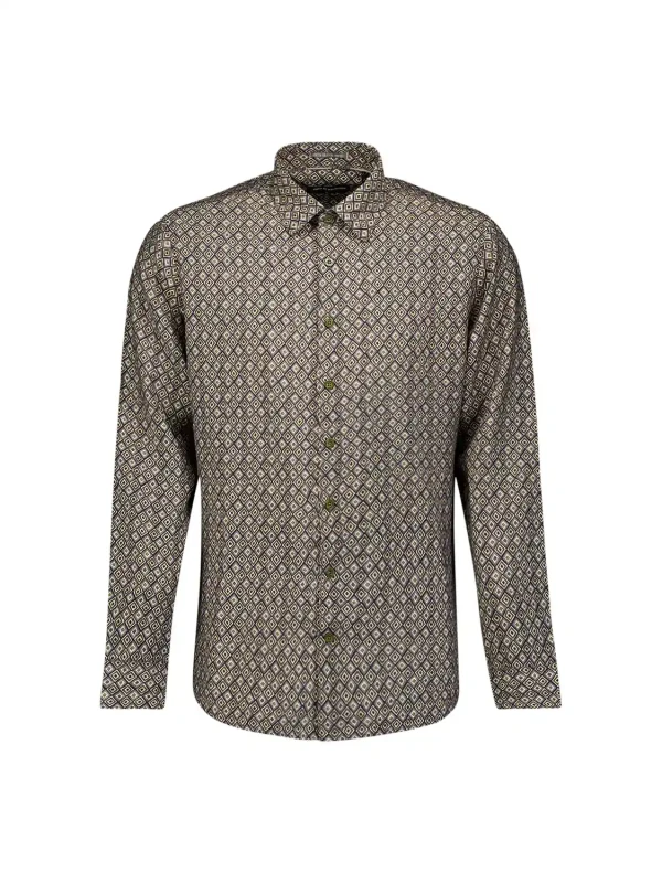 ΠΟΥΚΑΜΙΣΟ ALLOVER PRINTED VISCOSE TWILL
