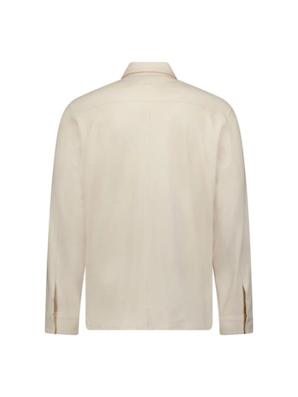 OVERSHIRT ZIPPER CLOSURE SWEAT STRETCH