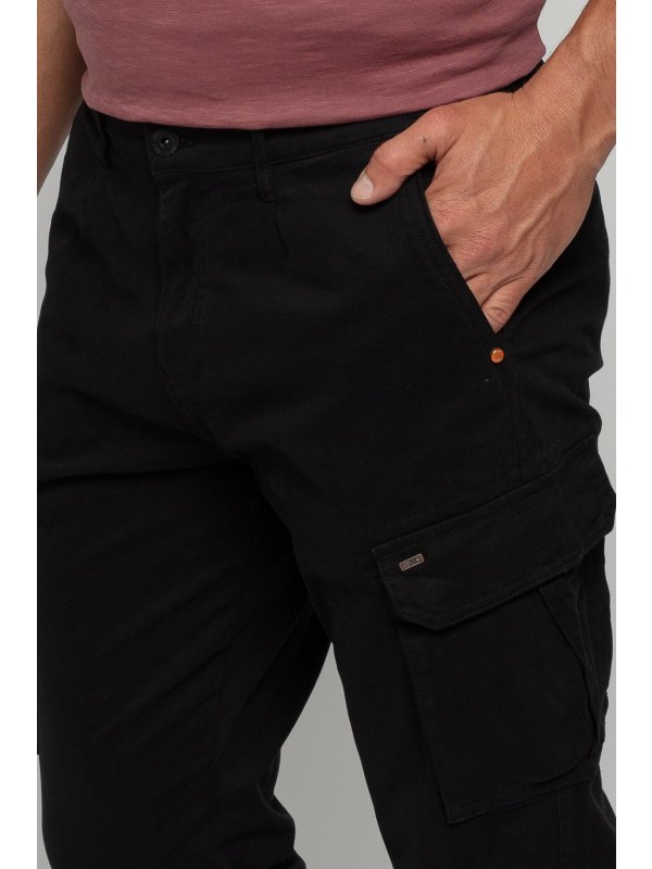 CARGO ΠΑΝΤΕΛΟΝΙ TWILL GARMENT DYED STRETCH