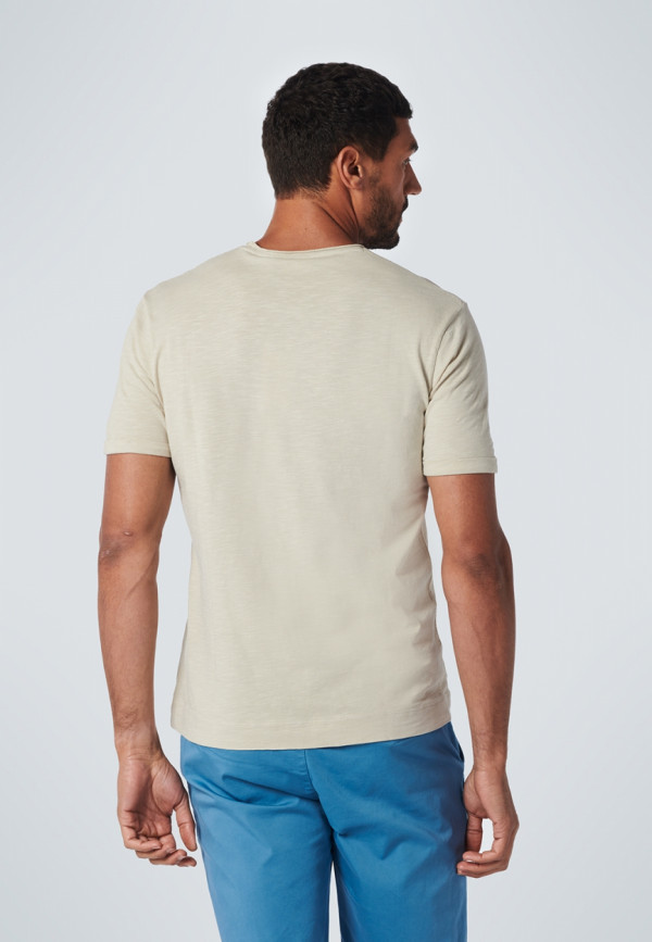 T-SHIRT ALL OVER PRINTED SUNDAY MATCHES GARMENT DYED