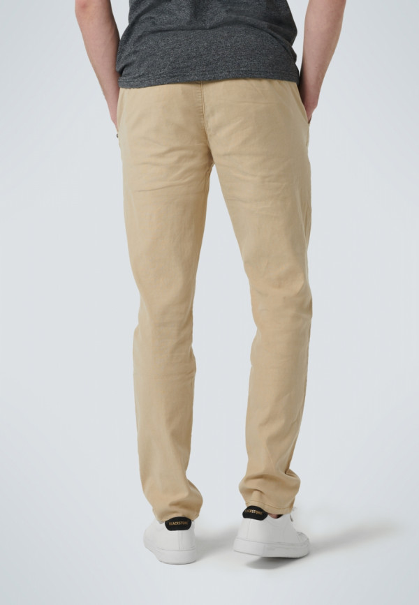 ΠΑΝΤΕΛΟΝΙ GARMENT DYED STRETCH ΑΠΟ ΒΑΜΒΑΚΙ ΚΑΙ ΛΙΝΟ