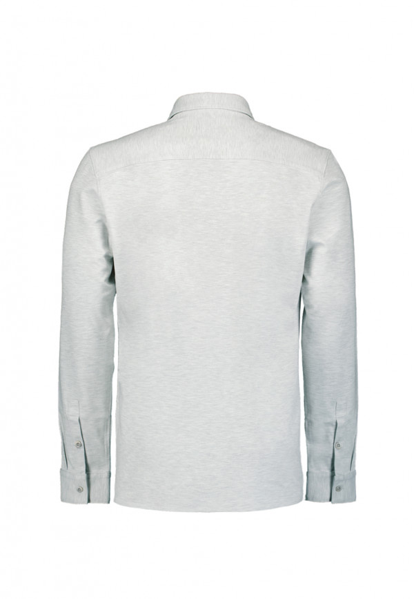 ΜΑΚΡΥΜΑΝΙΚΟ JERSEY MELANGE STRETCH ΠΟΥΚΑΜΙΣΟ