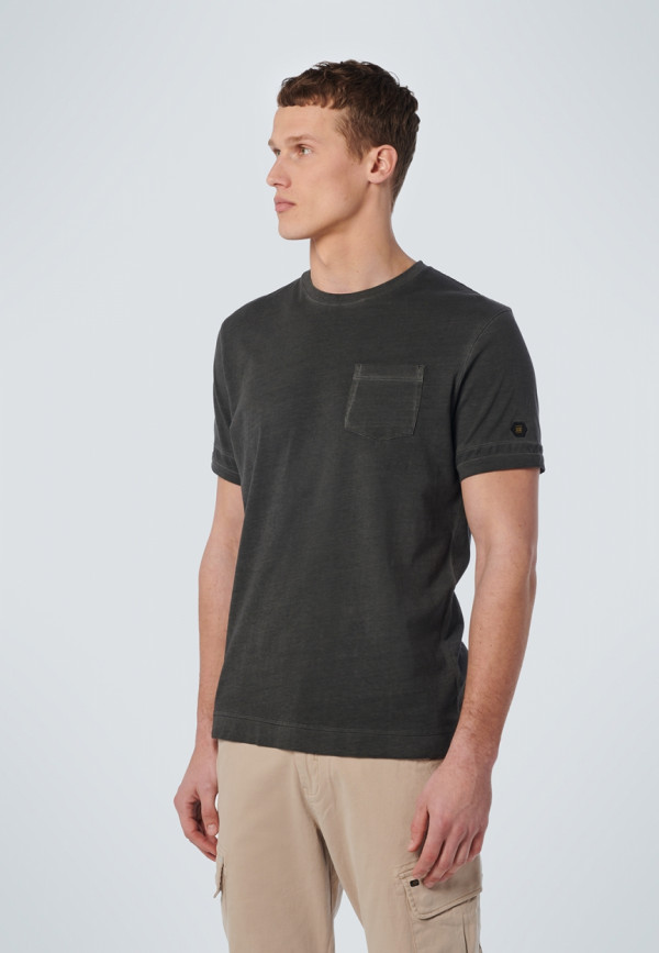 T-SHIRT ΜΕ ΤΣΕΠΑΚΙ GARMENT DYED SPECIAL WASH RESPONSIBLE CHOICE