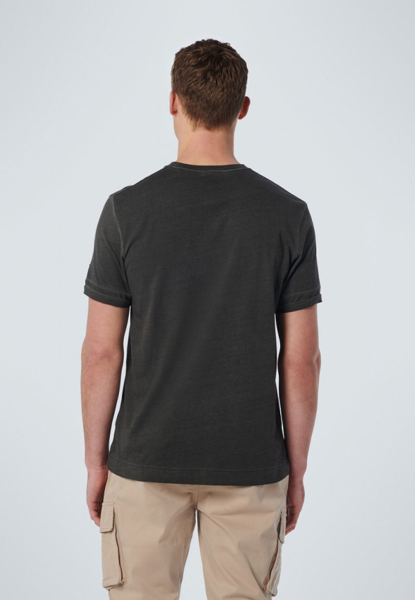T-SHIRT ΜΕ ΤΣΕΠΑΚΙ GARMENT DYED SPECIAL WASH RESPONSIBLE CHOICE