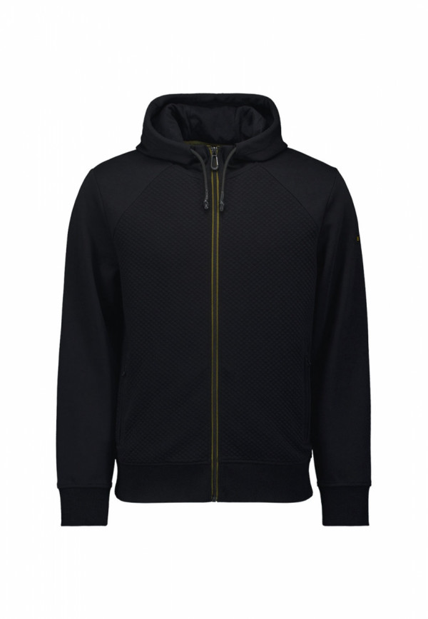 ΦΟΥΤΕΡ ΖΑΚΕΤΑ HOODED DOUBLE LAYER JACQUARD STRETCH