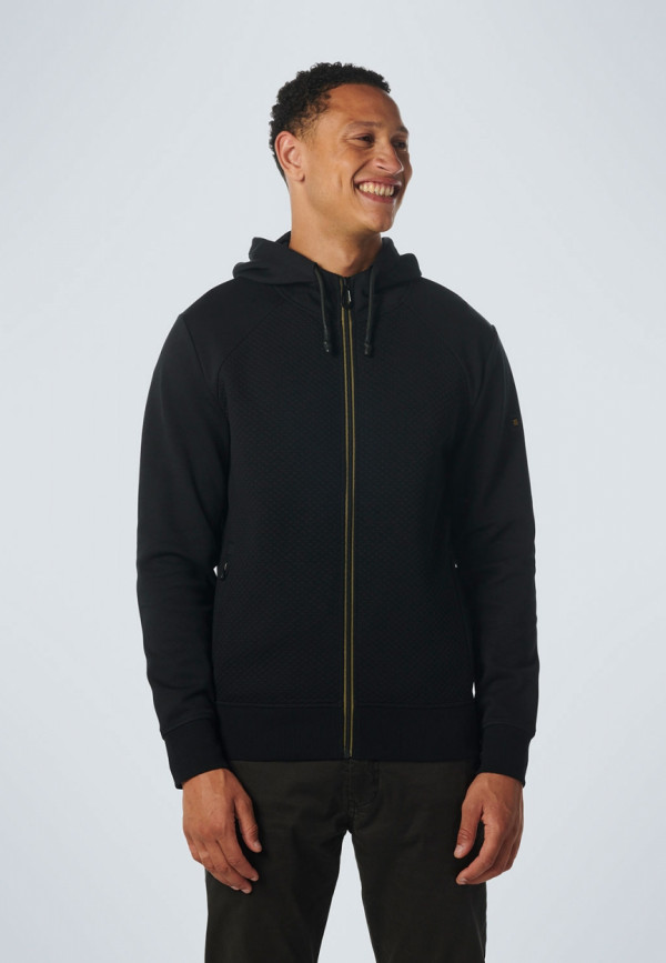 ΦΟΥΤΕΡ ΖΑΚΕΤΑ HOODED DOUBLE LAYER JACQUARD STRETCH