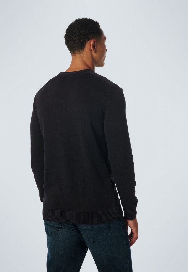 ΒΑΜΒΑΚΕΡΟ ΠΛΕΚΤΟ ΠΟΥΛΟΒΕΡ ΠΕΤΡΟΠΛΥΜΕΝΟ RELIEF GARMENT DYED