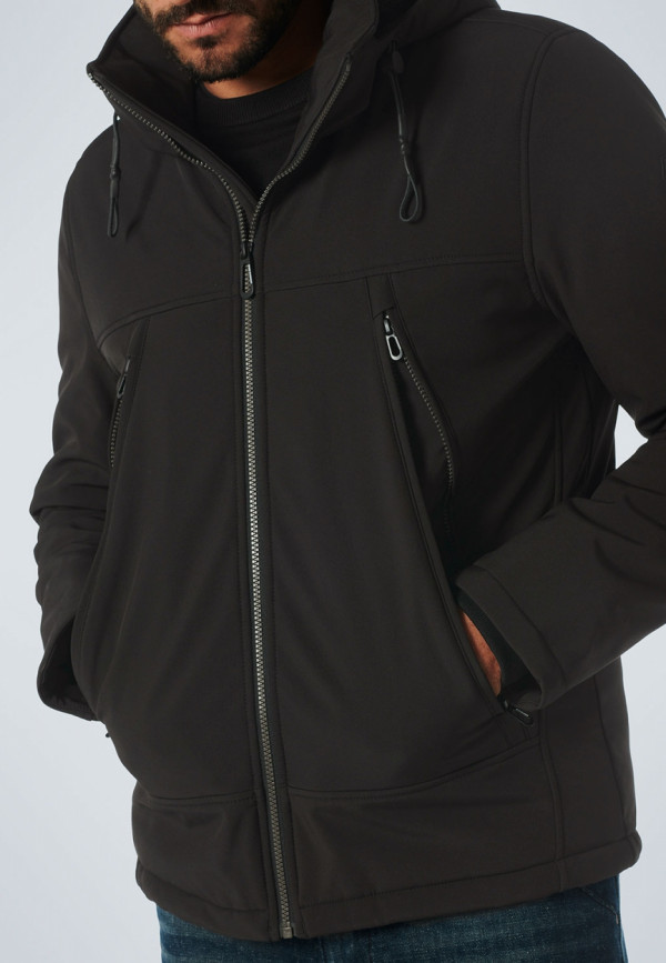 ΑΔΙΑΒΡΟΧΟ ΜΠΟΥΦΑΝ SHORT FIT REMOVABLE HOOD SOFTSHELL STRETCH