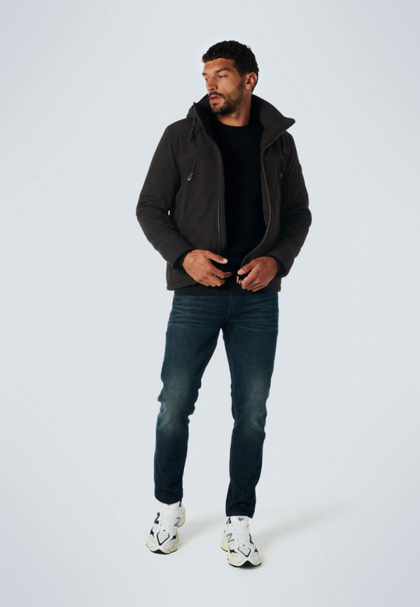ΑΔΙΑΒΡΟΧΟ ΜΠΟΥΦΑΝ SHORT FIT REMOVABLE HOOD SOFTSHELL STRETCH