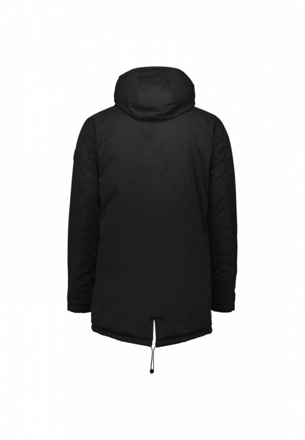 ΑΔΙΑΒΡΟΧΟ ΜΠΟΥΦΑΝ LONG FIT HOODED DOUBLE FRONT CLOSURE