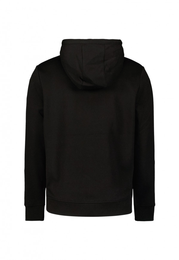 ΦΟΥΤΕΡ ΖΑΚΕΤΑ HOODED DOUBLE LAYER JACQUARD STRETCH BLACK