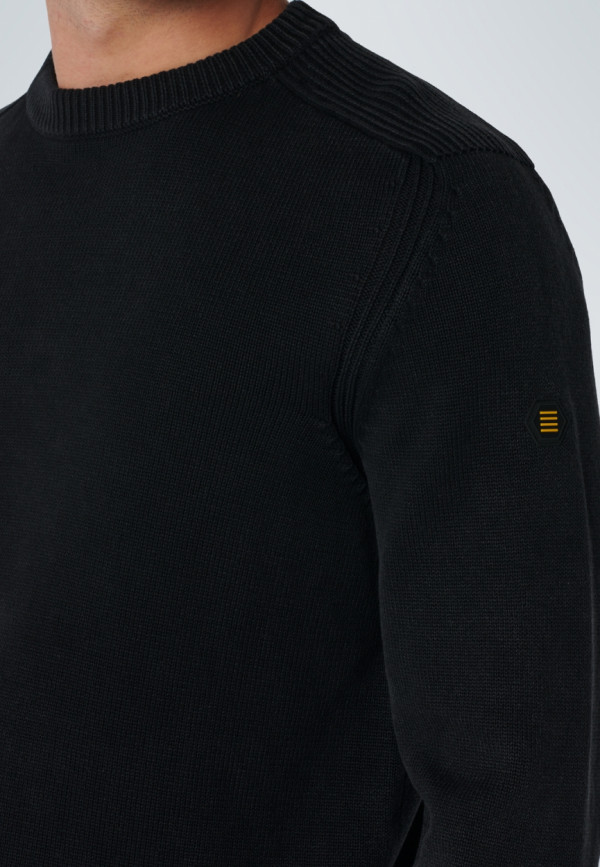 ΒΑΜΒΑΚΕΡΟ ΠΛΕΚΤΟ ΠΟΥΛΟΒΕΡ ΠΕΤΡΟΠΛΥΜΕΝΟ RELIEF GARMENT DYED